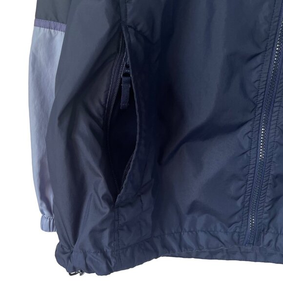 Columbia Womens Windbreaker Jacket Blue Lightweight Size Large - Picture 6 of 12